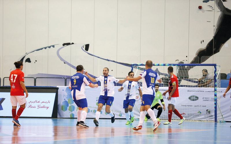 فريق مركز كواترو تغلب على البحري سبورت 3-2. من المصدر