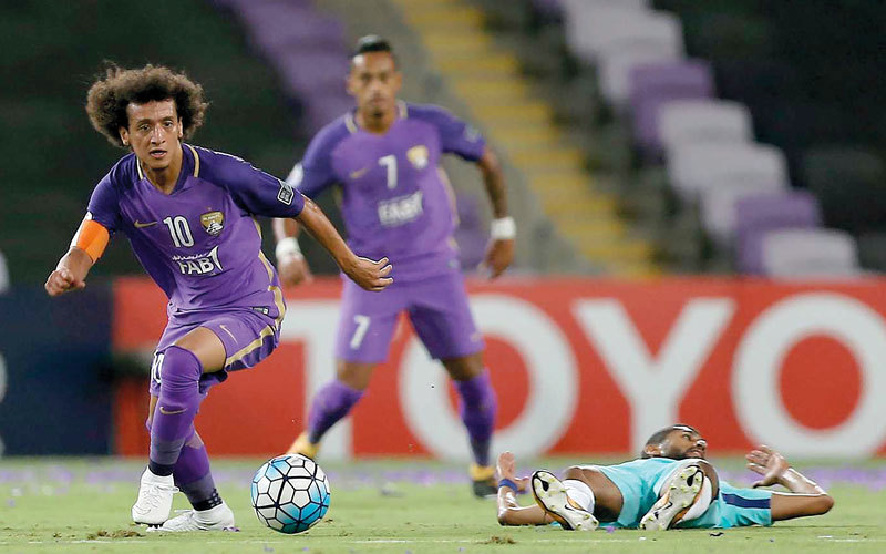 العين يتطلّع إلى عبور المالكية وبلوغ دوري المجموعات في دوري أبطال آسيا. تصوير: إريك أرازاس