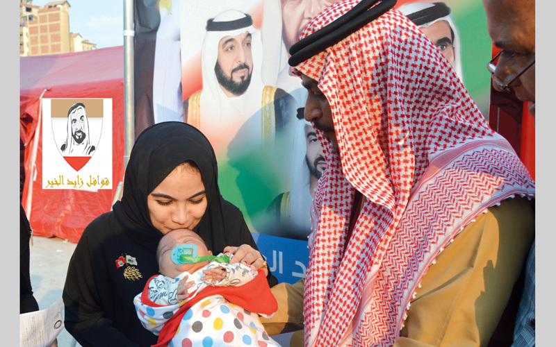 «زايد الخير» تقدم أفضل الخدمات العلاجية والجراحية والوقائية المجانية للمرضى. من المصدر