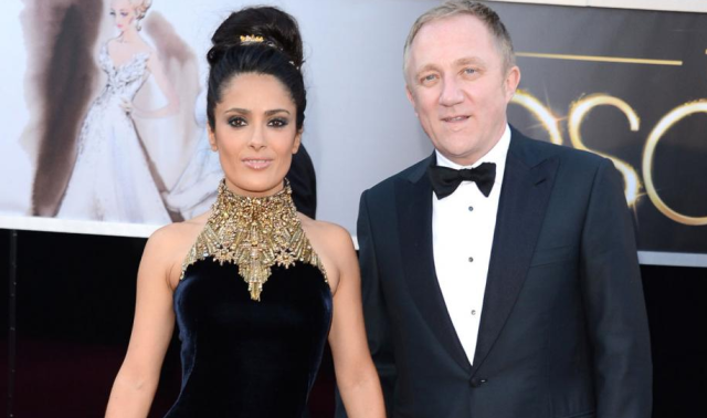 Salma Hayek's Billionaire Husband Vows to Rebuild Notre-Dame