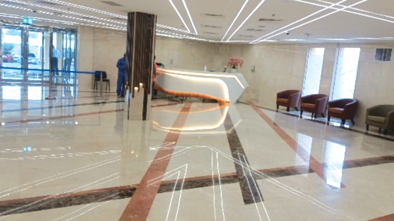 “Infrastructure” completes the maintenance of Dibba Al-Fujairah Hospital