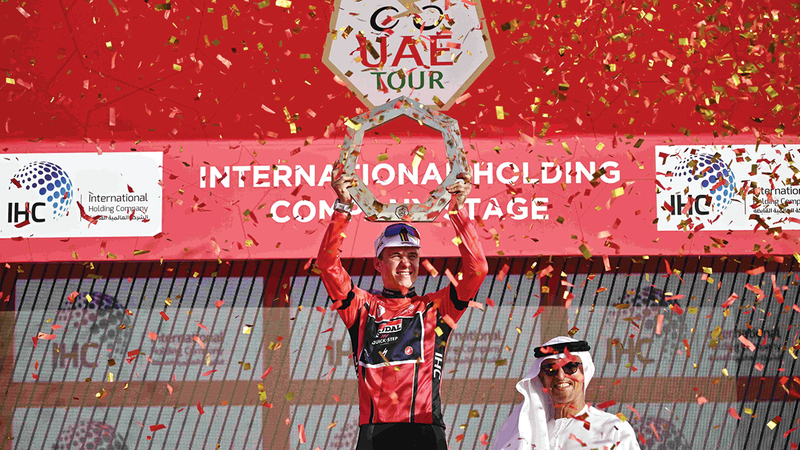 Belgian Evenpoul crowned the fifth edition of the Emirates Tour