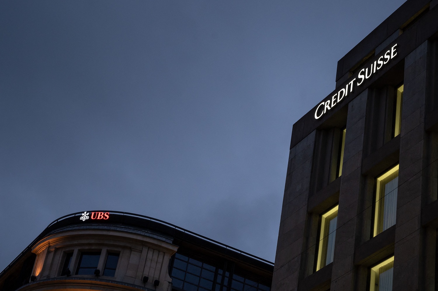 Credit Suisse may be acquired by UBS at a maximum of  billion.