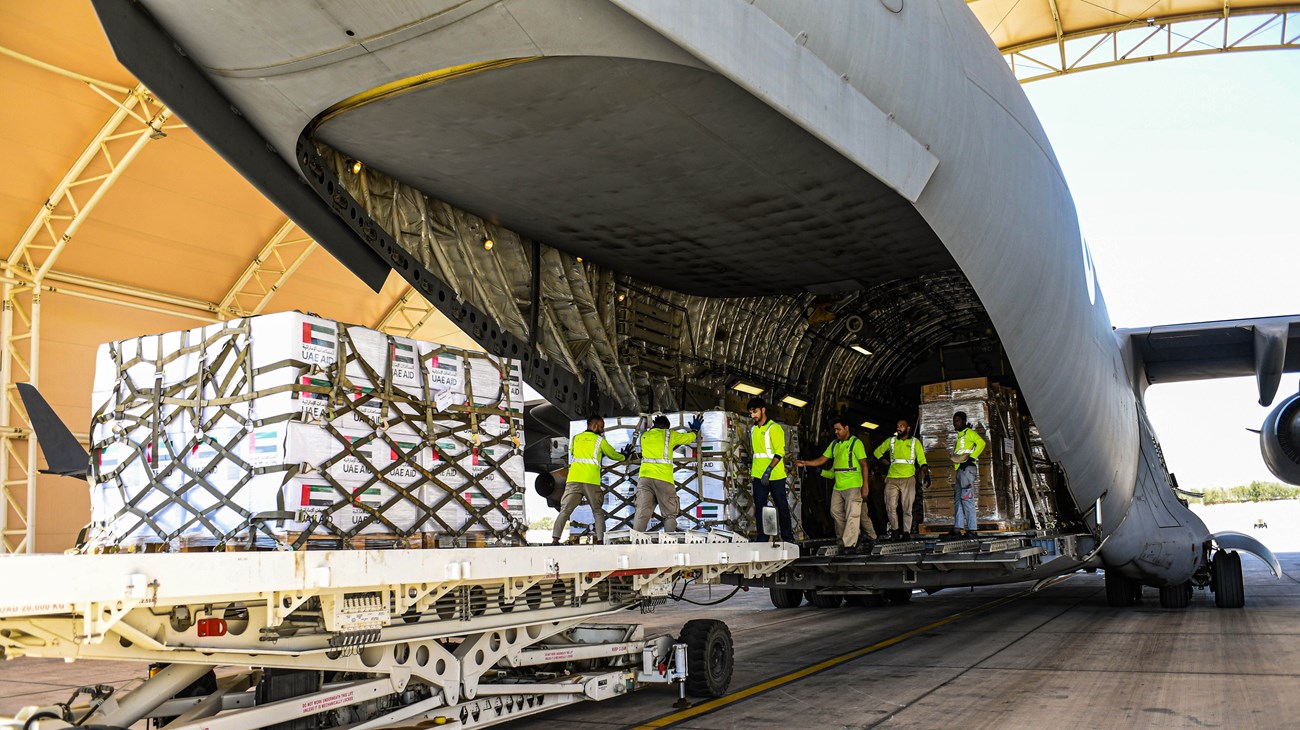 “UAE Sends 50 Tons of Medical Supplies to Sudan in Humanitarian Effort”