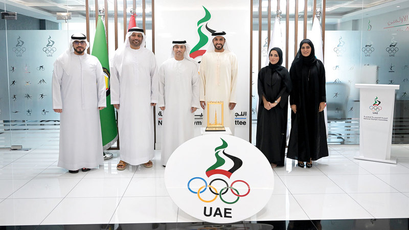 The National Olympic Committee is reviewing the “quality efforts” of “Sharjah Sports”.