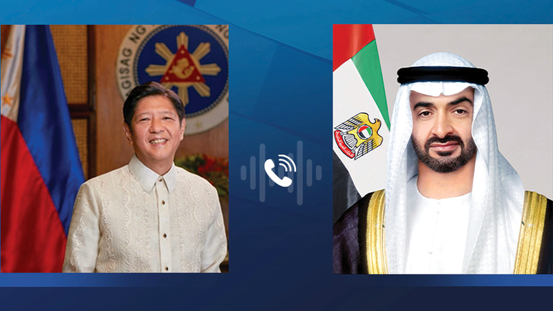 UAE and Philippines Discuss Cooperation and Humanitarian Relief in Phone Call between Sheikh Mohammed bin Zayed Al Nahyan and President Ferdinand Marcos