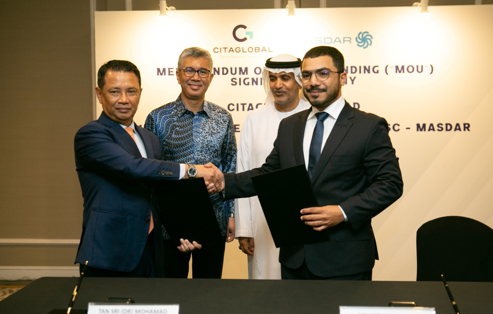 Masdar Signs MOU with Sitaglobal for Renewable Energy Projects in Malaysia