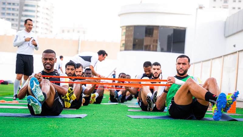 فريق عجمان يستعد بقوة للموسم الجديد.  من المصدر