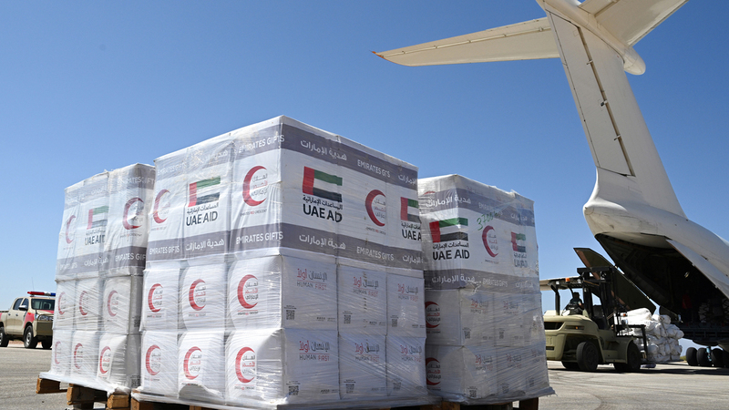 UAE Continues to Send Aid and Search and Rescue Teams to Libya Amid Hurricane Daniel