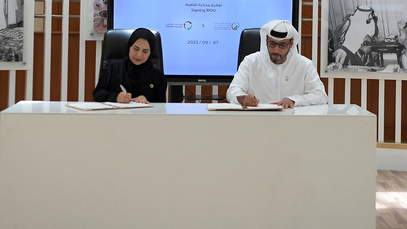 Zayed Higher Organization and Emirates Transport Partnership for Sewing Initiative for People of Determination