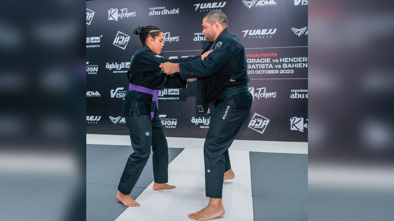 Brazilian Jiu-Jitsu Legend Andre Galvao and Daughter Sarah Make History at Abu Dhabi Extreme Tournament