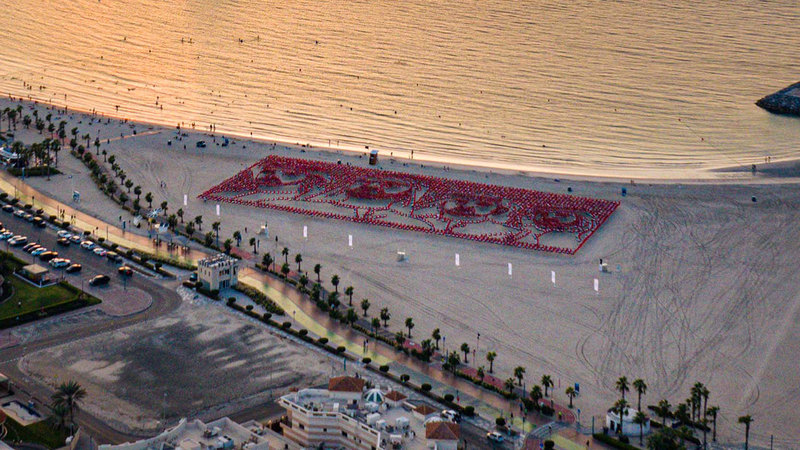 «حديقة الأعلام» جزء من جهود «براند دبي» لتعزيز الأماكن العامة في دبي. من المصدر