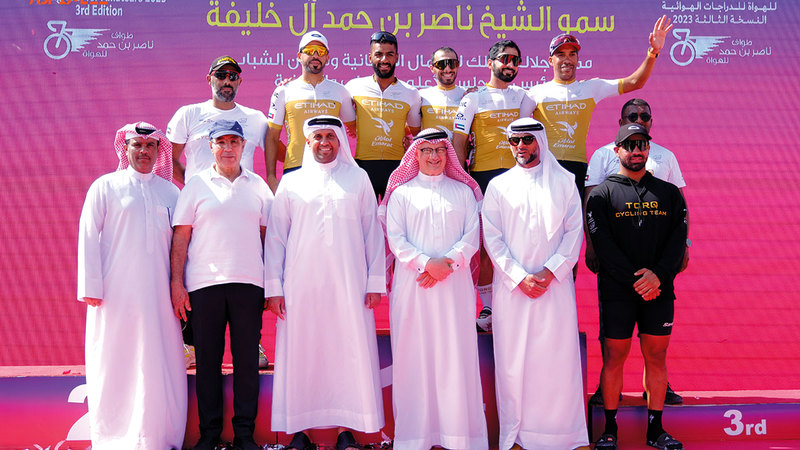 Turk Cycling Team Achieves Runner-Up in Nasser bin Hamad Amateur Tour