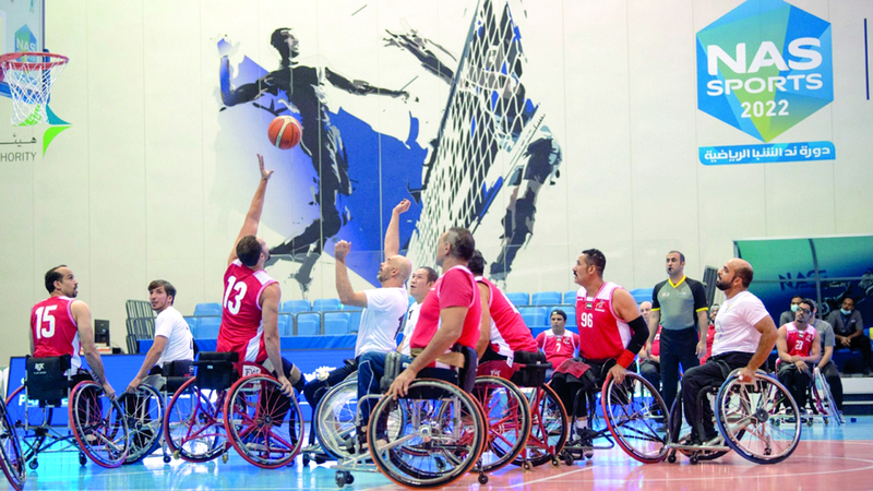 منافسات مثيرة متوقعة في بطولة الكراسي المتحركة لكرة السلة بدورة ند الشبا. من المصدر
