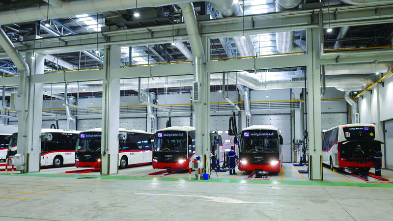 المشروع يشمل تطوير 16 محطة للركاب و6 محطات لإيواء الحافلات. من المصدر