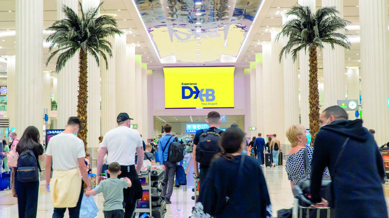 دبي تتطلع لاستقبال مزيد من الزوار الدوليين خلال 2024. أرشيفية