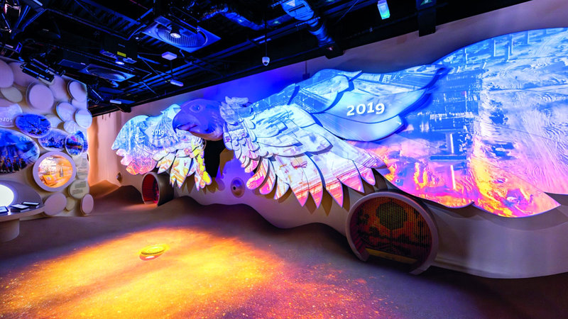 متحف إكسبو 2020 دبي يوثق مسيرة الحدث الدولي الاستثنائي. وام