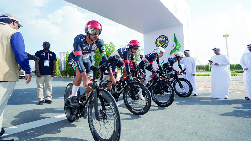 المنتخب الوطني للدرّاجات جاهز للمشاركة في البطولة الآسيوية للطريق. من المصدر