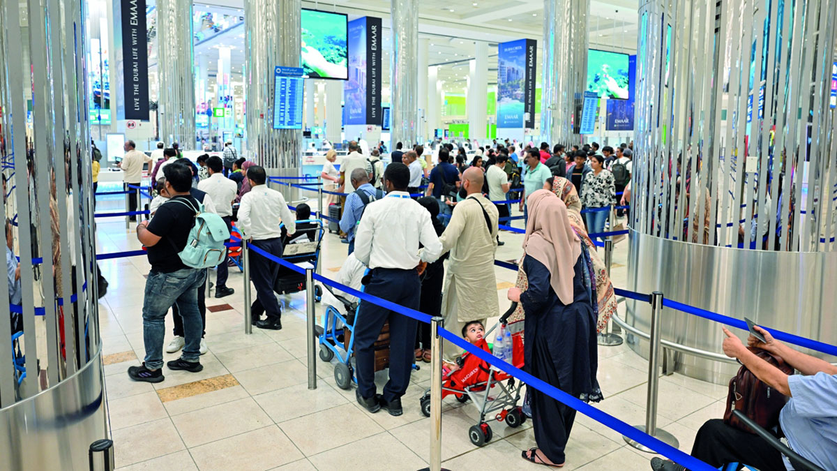 100 مليون مسافر متوقع عبر «دبي الدولي » بحلول 2027 . أرشيفية