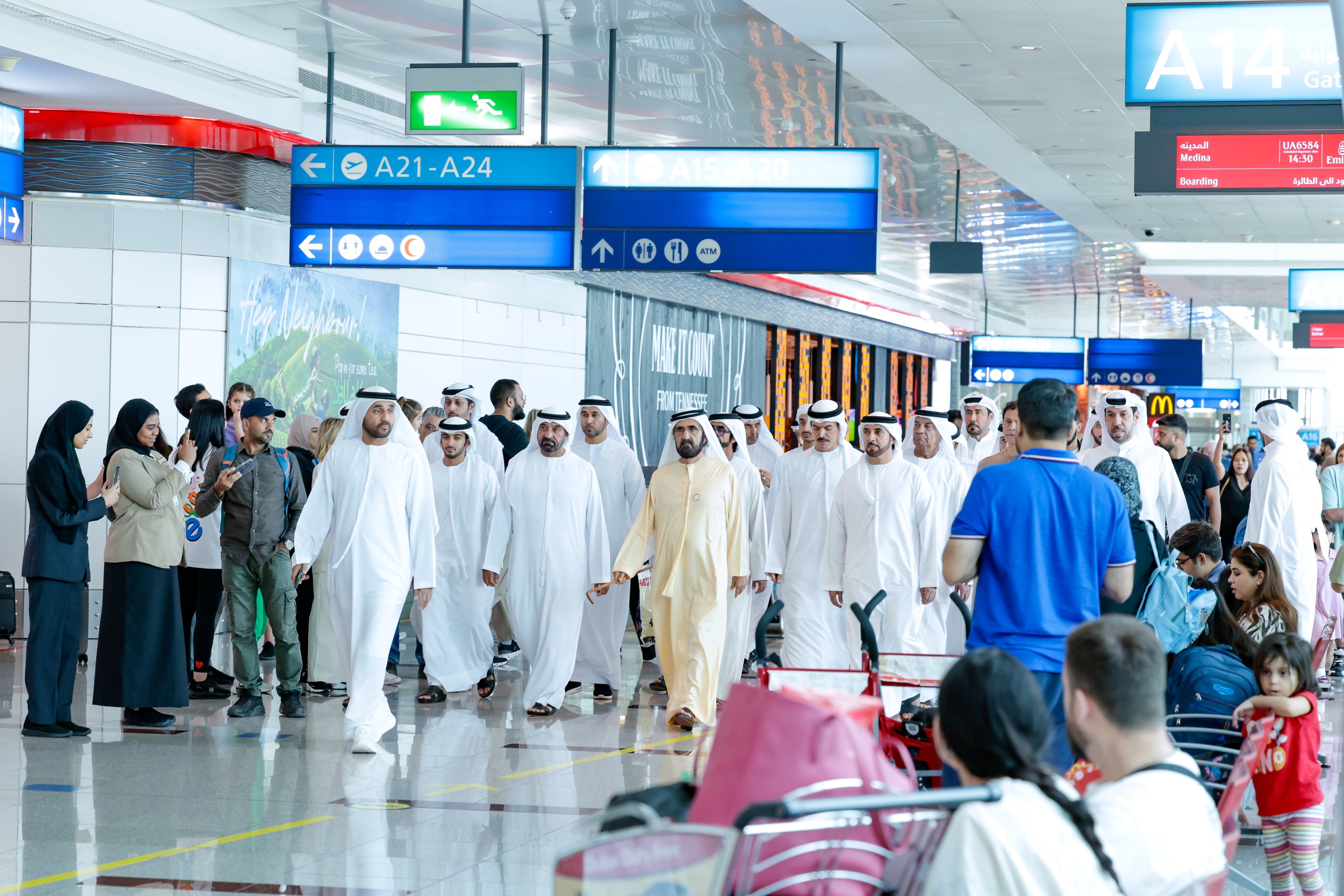 Mohammed bin Rashid: Dubai continues to maintain leadership in various sectors, including tourism and air transport