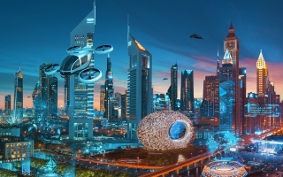 الصورة: دبي بوابة عالمية إلى مستقبل الذكاء الاصطناعي