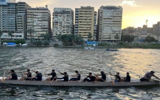 الصورة: فقدان لاعب مصري بعد انقلاب قاربه في نهر النيل