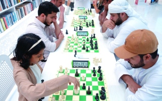الصورة: «كانان» يحصد لقب بطولة مكتبة محمد بن راشد للشطرنج