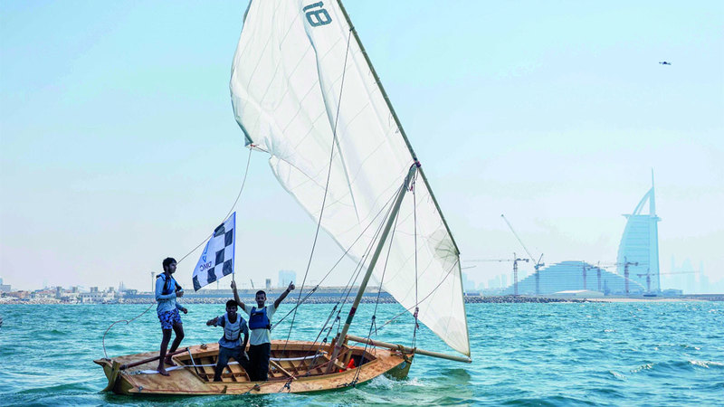 Hashim 81 wins Dubai 22ft Sailing Race