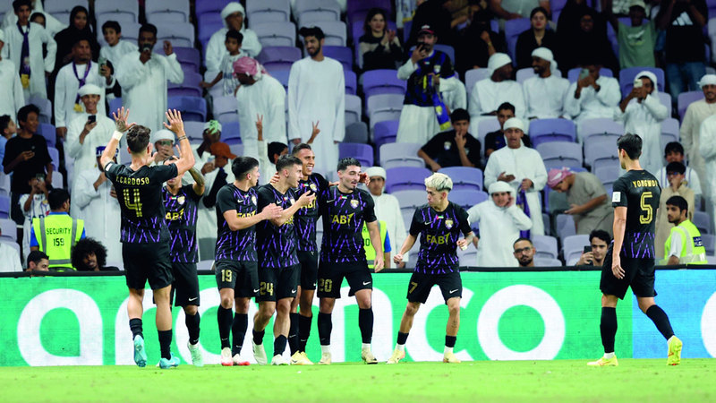 Al Ain FC is popular in Egypt.. and we are waiting for it against Al Ahly