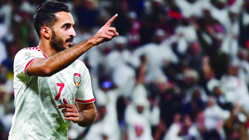 علي مبخوت لايزال خارج حسابات بينتو في تصفيات كأس العالم 2026. الإمارات اليوم