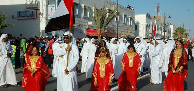 الحضور الإماراتي في الدورة الماضية من المهرجان استقطب الآلاف من زوار هذه التظاهرة الثقافية التراثية العالمية. من المصدر