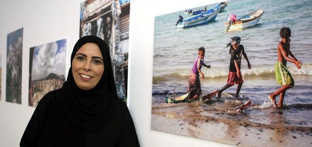 موضي الهاجري: اليمن أسرني ومنعني من زيارة أي مكان في العالم.  تصوير: أسامة أبوغانم