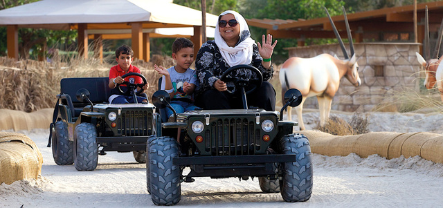 يحظى زوار مهرجان أم الإمارات بفرصة الحصول على تجربة «السفاري البيئي» في قلب المدينة. من المصدر